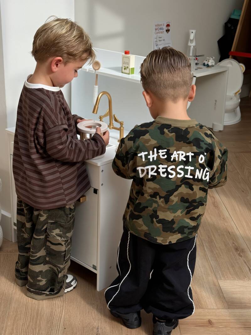 Camo layer longsleeve