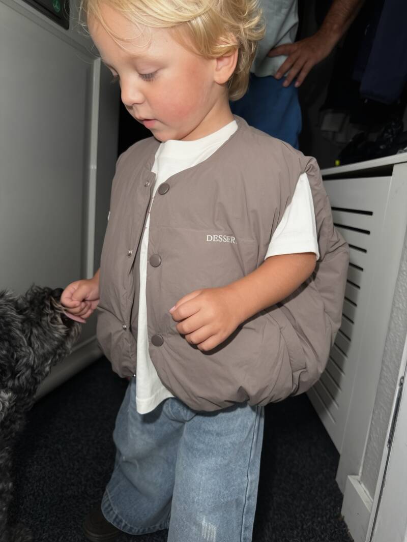 Jaxx soft puffer brown