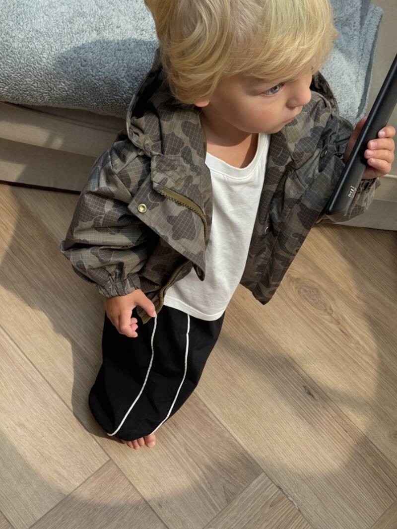 Camo Windbreaker