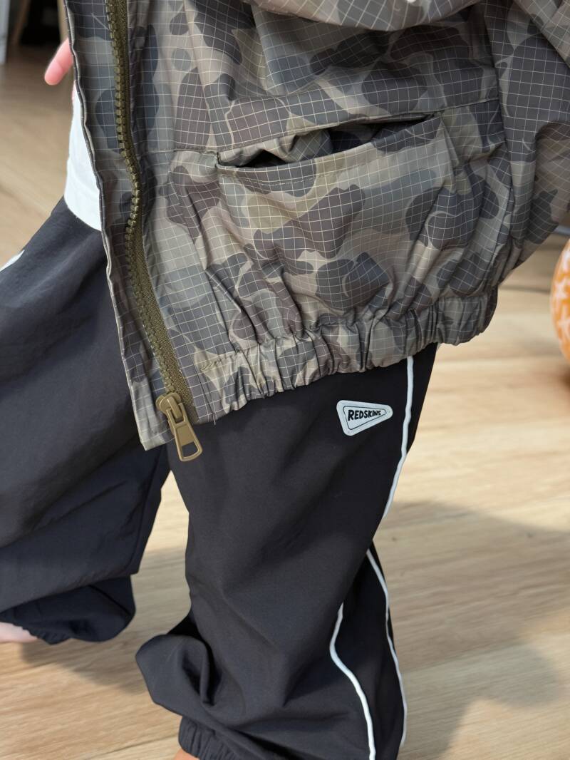 Camo Windbreaker