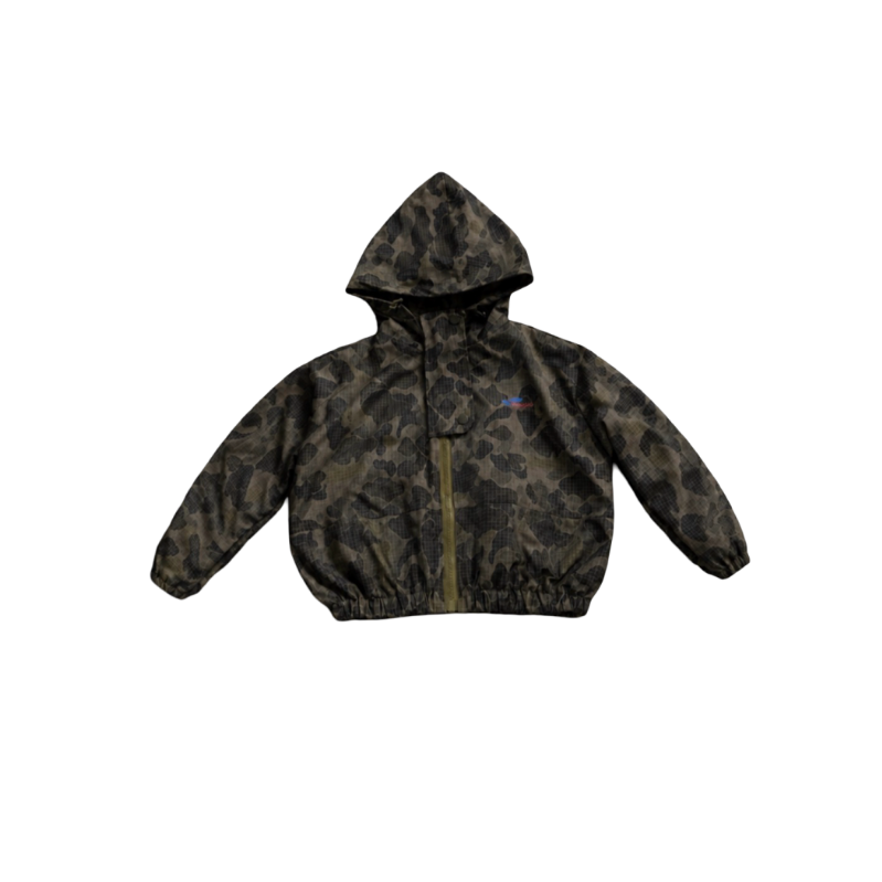 Camo Windbreaker
